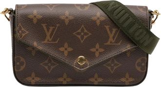 Louis Vuitton Borsa a tracolla a busta Pre-owned - - Pre-owned - Donna - Marrone - ONE SIZE