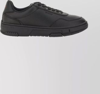 HUGO BOSS round toe rubber sole sneakers
