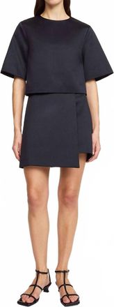 By Malene Birger Hania Cropped Top In Black