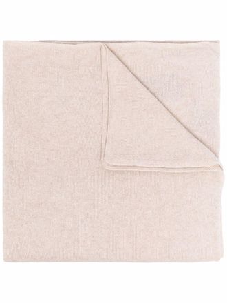 Lisa Yang cashmere knit scarf - Neutrals