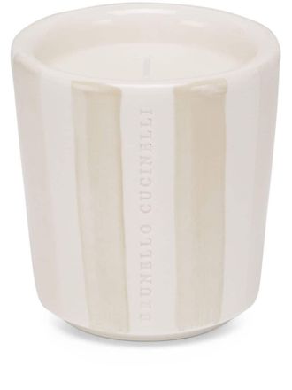 Brunello Cucinelli ceramic scented candle - unisex - ceramic/Wax - One Size - Neutrals