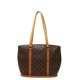 Louis Vuitton Brown Pvc Leather Tote Bag (Pre-Owned)