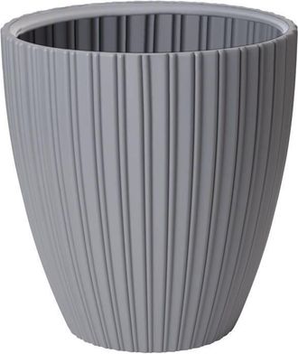 OEM Maceta - Id De Jard&iacute;n - Elegante - 40 X 42 Cm - Para Jard&iacute;n, Balcones O Interiores - Gris Claro
