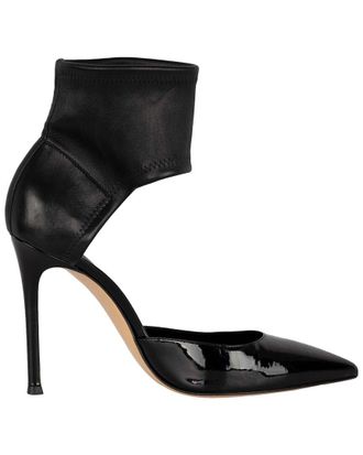 Gianvito Rossi Womens Leather Ankle Strap Pump Heels - 10 (Authentic Pre-Loved)