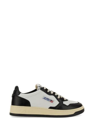 Autry Medalist Low Perforated Design Leather Sneakers