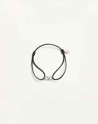 Valentino Garavani Vlogo Signature Cotton Bracelet