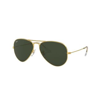 Ray-Ban Klassieke Aviator zonnebril in goud - unisex - Zonnebrillen - Geel - 55 MM - Accessoires