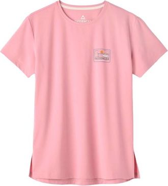 Passenger Roamer Recycled Active T-Shirt Funktionsshirt f&uuml;r Damen | rosa