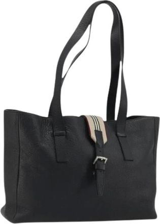 Burberry Pre-owned Tote Bags, female, Black, Size: ONE SIZE Pre-owned Vintage Tote Bag