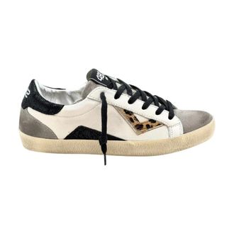 4B12 Schoenen, Dames, Veelkleurig, 39 EU, Leer, Suprime Sneakers