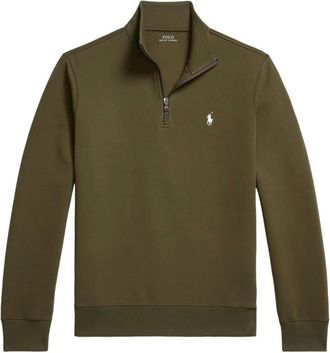 Polo Ralph Lauren Felpa con mezza zip - Verde