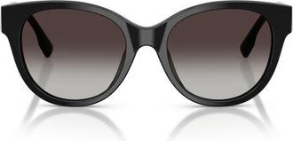 Tory Burch 54mm Phantos Sunglasses in Black/black at Nordstrom