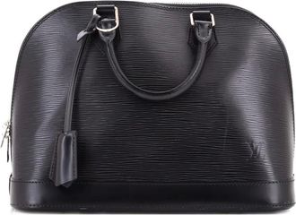 Louis Vuitton Alma Handbag Epi Leather PM satchel - Zwart