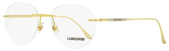 Longines Mens Rimless Eyeglasses LG5002H 030 Palladium 53mm