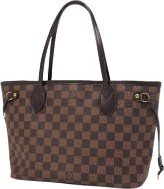 Louis Vuitton Pre-owned Tote Bags, female, Brown, Size: ONE SIZE Pre-owned Damier Canvas Tote Bag