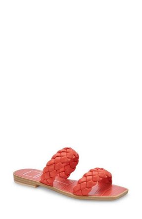 Dolce Vita Indy Slide Sandal in Persimmon Stella at Nordstrom, Size 8.5