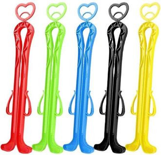 No Brand Hormas De Pl&aacute;stico Para Zapatos, Soportes Para Botas, Cojines Para Exhibir Equipaje, Soportes Para Tacones, 34,57,5 Cm (negro, Rojo, Amarillo, Azul, V