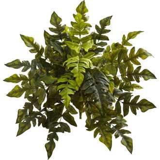 Nearly Natural 24-in Holly Fern Artificial Plant in Green at Nordstrom