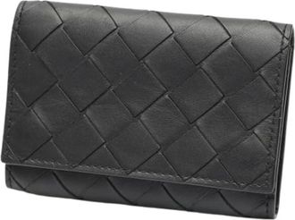 Bottega Veneta Pre-owned Accessories, female, Black, Size: ONE SIZE Pre-owned Keycase