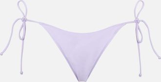 MC2 Saint Barth Woman Lilac Swim Briefs With Side Laces