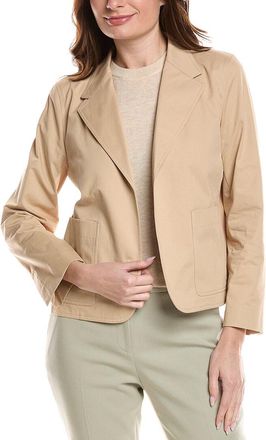 Lafayette 148 New York Cropped Boyfriend Blazer