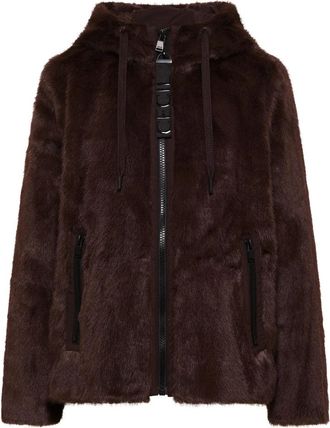 Cecil Korte nepbontjas - Dames - Jassen - Bruin - M - Nepbont - Jassen
