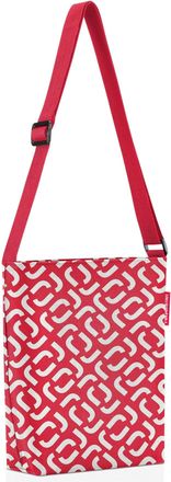 Reisenthel Schultertasche REISENTHEL Schultertasche S, Damen, Gr. B/H/T: 29cm x 28,5cm x 7,5cm, rot (rot, wei&szlig;), Polyester, Taschen Schultertasche