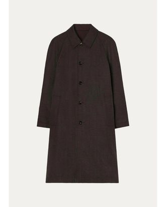 Burberry Mens Reversible Wool Car Coat