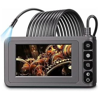 OEM Endoscopio Industrial Flexible De 20 M, C&aacute;mara Hd 1080p Con Pantalla Ips De 4,3, 8 Led Ajustables, Resistente Al Agua Ip67, 7,9 Mm De Di&aacute;metro