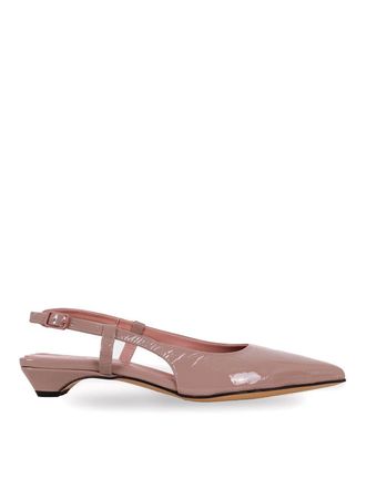 Pomme Dor Slingback With Patent Heel