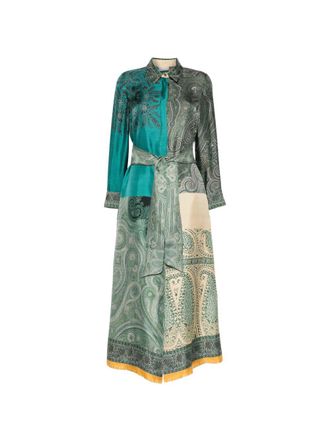 Pierre-Louis Mascia Pierre Louis Mascia Womens Printed Silk Dress