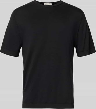 Selected Regular Fit Strick-Shirt aus Bio-Baumwolle Modell TORINO in Black, Gr&ouml;&szlig;e XXL