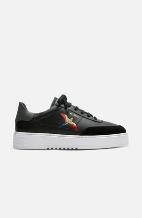 Axel Arigato Orbit B Bird Leather Sneaker - Mens in Black/white at Nordstrom, Size 10.5