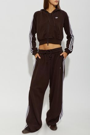 adidas Hoodie, Womens, Brown