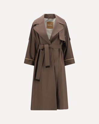 Max Mara Cotton-blend twill Trench Female 40