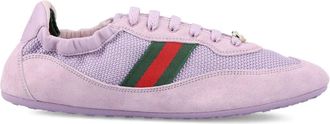 Gucci Shift sneakers met Web-streep - Paars