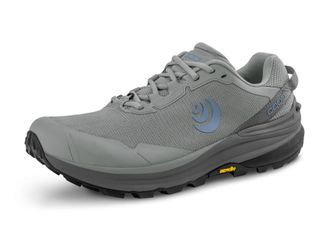 Topo Athletic Womens Traverse Sneaker, Grey/Blue, 3 UK