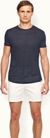Orlebar Brown Bulldog Stretch-Cotton Mid-Length Stretch-Cotton Shorts in Sea Mist at Nordstrom, Size 32