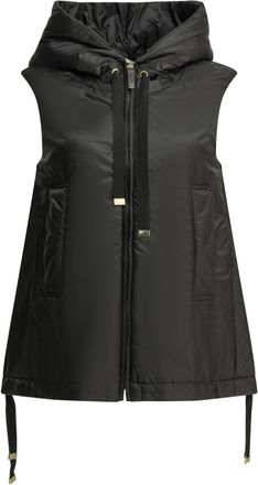Max Mara waterafstotend mouwloos jack
