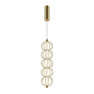 Maytoni Maytoni Golden Cage Lampadario Moderno A Sospensione Oro 3000k 1050lm