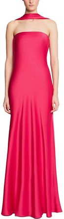 Halston Heritage Vali Crepe Gown