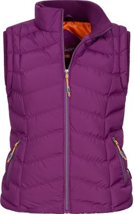 Deproc Steppweste DEPROC ACTIVE ELKLANDS Women, Damen, Gr. 40 (M), pink, 100% Polyester, tailliert, Westen Steppweste, zum Wenden