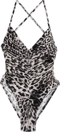 Norma Kamali Butterfly Swimsuit - Womens - Polyester/Spandex/Elastane