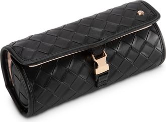 STEPHANIE JOHNSON Belize Raven Ashley Jewelry Roll in Black at Nordstrom