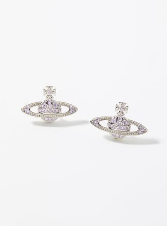 Vivienne Westwood Womens Orb and crystals earrings