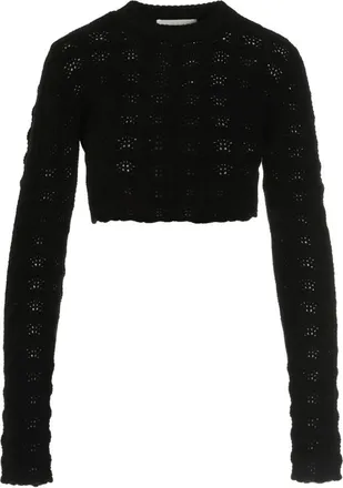 Sportmax Black Knitted Sweater