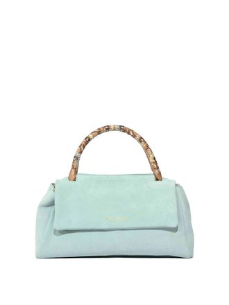 Orciani Sveva Longuette Peach Flowers Bag