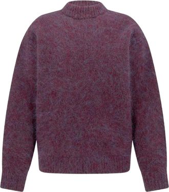 Amomento Trui met ronde hals - Rood