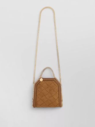 Stella McCartney quilted mini bag chain strap top handle