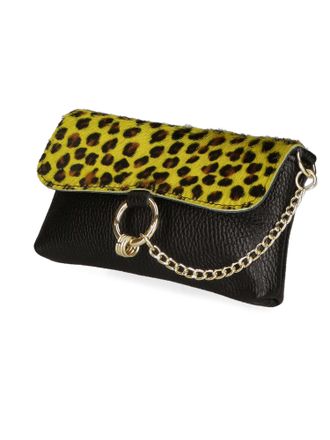 Gave Lux Koppelingzak vrouwen CHEETAH YELLOW